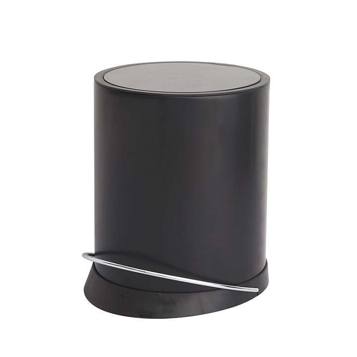 פח אשפה עגול 3 ליטר Flat Top + דוושה וטריקה שקטה דגם 550841