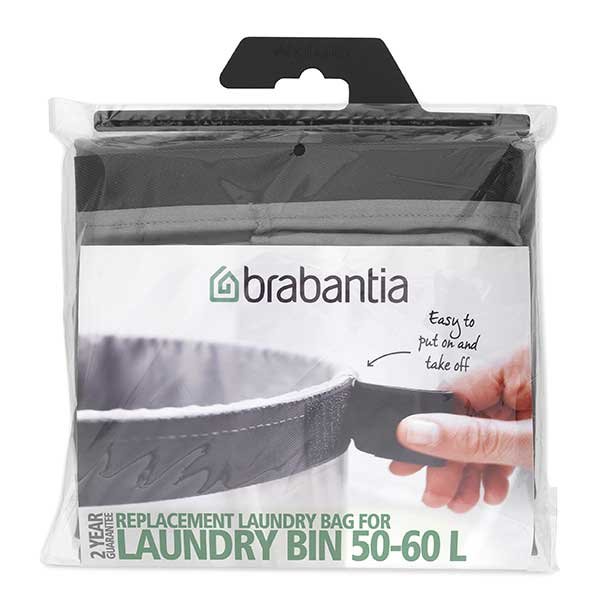 סל כביסה פנימי מבד לסל כביסה עגול 60 ליטר Brabantia