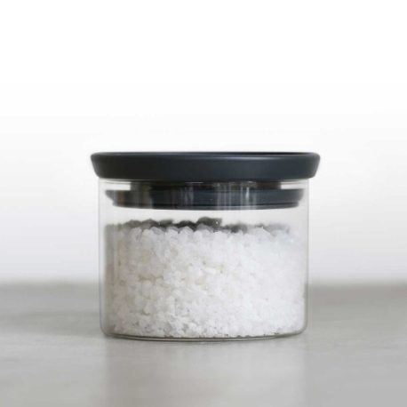 מיכל זכוכית עם מכסה אפור כהה 0.3 ליטר Brabantia