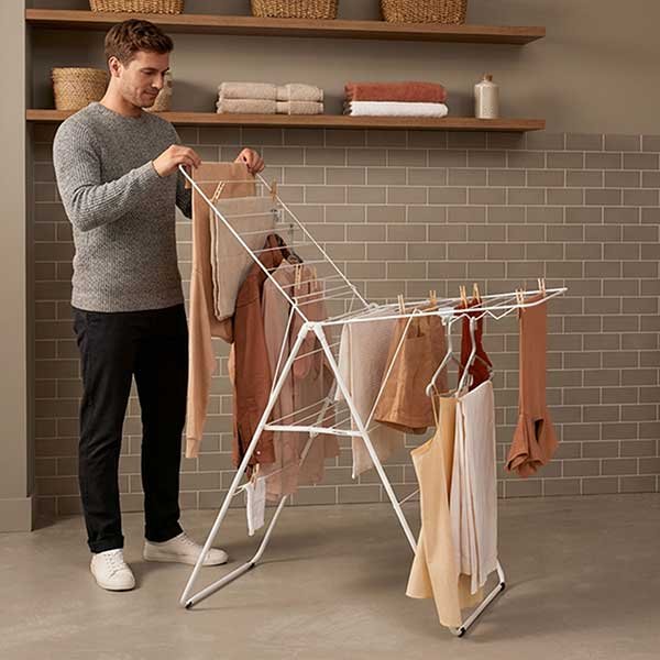 Brabantia מתלה כביסה מתקפל 20 מטר HangOn ברבנטיה דגם Y-403385